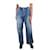 Autre Marque Blue wide-leg jeans - size UK 10 Cotton  ref.1218290