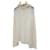 Chanel Beige Turtleneck Salzburg Ruffle Sweater Cotton  ref.1218310