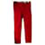Ralph Lauren Pantalones, polainas Roja Algodón Poliéster Elastano  ref.1218331