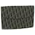 Christian Dior Trotter Canvas Clutch Bag Black Auth yk10077  ref.1218367