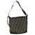 FENDI Zucca Canvas Shoulder Bag Black Brown Auth bs11305 Cloth  ref.1218395