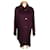 CLAUDE MONTANA  Coats T.fr 42 Wool Purple  ref.1218481