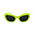 Prada Sunglasses Acetate Neon Green Plastic  ref.1218486