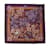 Hermès Bufanda de seda púrpura Hermes Souvenirs d'Asie Bufandas  ref.1218496