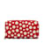 Rote Louis Vuitton x Yayoi Kusama Monogram Vernis Infinity Dot Lange Geldbörse  ref.1218512