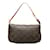 Brown Louis Vuitton Monogram Pochette Accessoires Baguette Leather  ref.1218558