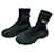Sneaker alta Repetto nera Nero Poliestere  ref.1218574