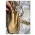 Borsa Chloé in pelle e nubuck beige - vista 8