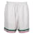 Shorts Casablanca con dobladillo a rayas y cordón en seda blanca Blanco  ref.1218615