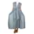 Autre Marque Robe dos nu bleue - taille UK 8  ref.1218632