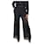 Autre Marque Pantalon noir en broderie anglaise - taille M Polyester  ref.1218635