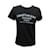 T-SHIRT ATELIER CHRISTIAN DIOR 043J615a0589 T12 S 36 T-SHIRT IN COTONE NERO  ref.1218741