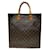 Louis Vuitton Monograma Sac Plat M51140 Marrom Lona  ref.1218827
