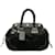 Prada Vitello Daino-Trimmed Tessuto Handbag BN1442 Black Cloth  ref.1218860