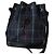 Borsa a secchiello Burberry in pelle blu navy
