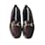 Guccissima, leather driving loafer Cuir Caoutchouc Marron  ref.1218927