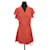 Balenciaga Robe en soie Orange  ref.1219373