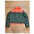 Woolrich Daunenjacke kurz Khakigrün und Orange Nylon Mehrfarben - Ansicht 2