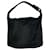 Micro sac à main, Gucci monogramme modèle « hobo » . Cuir Synthétique Toile Nylon Tissu Noir  ref.1219447