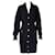 Hervorragendes Chanel-Kleid 100%, Kaschmir, fallen 2008 Sammlung. Schwarz Monogramm  ref.1219553