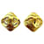 Timeless Chanel COCO Mark Dourado Banhado a ouro  ref.1219696