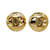 Timeless Chanel COCO Mark Dourado Banhado a ouro  ref.1219753