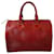 Louis Vuitton Speedy 25 Rosso Pelle  ref.1219822