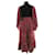 Laurence Bras Wool dress Red  ref.1219834