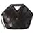 Bottega Veneta Dark Brown Leather V Woven Drawstring Tote Bag  ref.1219920