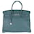 Hermès Hermes Bleu Naranja Clemence Birkin 35 PHW Azul Cuero  ref.1219964