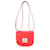 Hermès Hermes Rouge De Coeur Epsom Mosaique Au 24-17 Bag Phw Red Leather  ref.1219988
