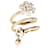 Gucci Flora Mother of Pearl Ring in 18k yellow gold 0.05 ctw  ref.1220009
