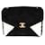Classique Petit sac à rabat unique en peau de mouton noir et blanc Chanel Fourrure  ref.1220012