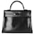 Hermès Rare Veau Box Noir So Black Retourne Kelly 35 PVD Cuir  ref.1220015