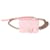 Bolsa de cintura elegante Chanel acolchoada rosa de pele de cordeiro Couro  ref.1220025