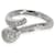 Damiani Diamant-Bypass-Ring in 18K Weißgold 0.40 ctw  ref.1220028