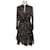 Zadig & Voltaire Dresses Black Multiple colors Silk  ref.1220084
