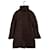 Moncler Coats, Outerwear Brown Polyamide  ref.1220201
