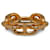 Ring Hermès Anel de lenço Hermes Gold Regate Dourado Metal Banhado a ouro  ref.1220254