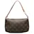 Louis Vuitton Brown Monogram Pochette Accessoires Leather Cloth  ref.1220272