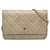 Wallet On Chain Carteira Clássica Chanel Gold em Corrente Dourado Couro  ref.1220273