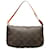 Louis Vuitton Brown Monogram Pochette Accessoires Leather Cloth  ref.1220279