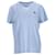 Tommy Hilfiger Womens Vegetable Dye Relaxed Fit Flag T Shirt Blue Light blue Cotton  ref.1220329