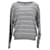 Tommy Hilfiger Suéter feminino oversized em lã cinza  ref.1220345