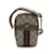 Gucci GG Supreme Ophidia Double Zip Crossbody Bag 546595 Brown Cloth  ref.1220372