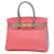 Hermès HERMES BIRKIN Pink Leder  ref.1220451