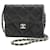 Timeless Chanel Matelassé Black Leather  ref.1220539
