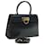 Salvatore Ferragamo Gancini Bolso De Mano Cuero 2manera Black Auth4485 Negro  ref.1220705