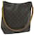 Bolsa de ombro M LOUIS VUITTON Monogram Looping GM51145 Autenticação de LV 63453 Monograma Lona  ref.1220709