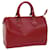 Louis Vuitton Epi Speedy 30 Sac à Main Castillan Rouge M43007 Auth LV 64116 Cuir  ref.1220723